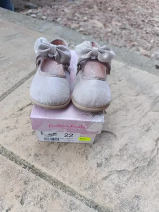 Bailarinas rosa zapy niña talla 22