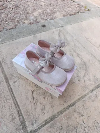 Bailarinas rosa zapy niña talla 22