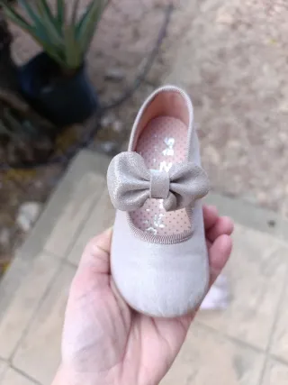 Bailarinas rosa zapy niña talla 22