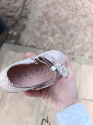 Bailarinas rosa zapy niña talla 22