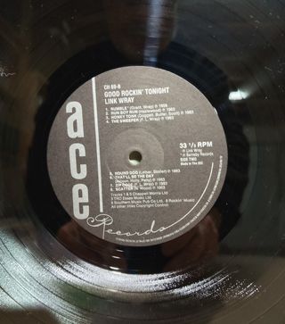 Link Wray - Good Rockin' Tonight LP Vinilo