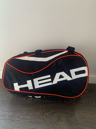 Paletero Padel Head Negro Naranja