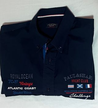 Paul & Shark Camiseta Azul Royal Ocean