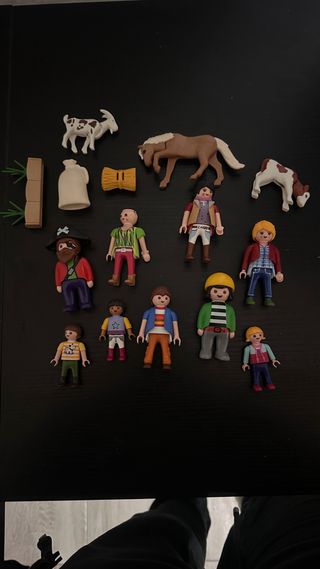 Playmobil Granja Figuras y Animales