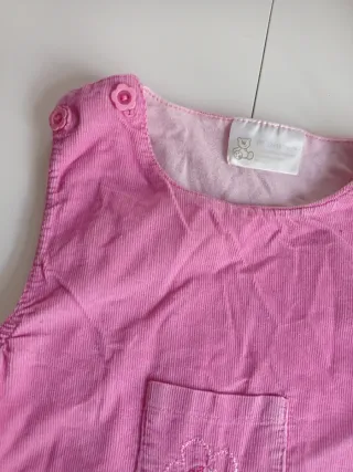 Vestito bambina rosa 12 mesi