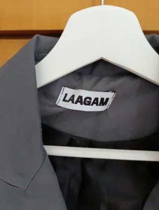 Blazer Laagam Gris Mujer