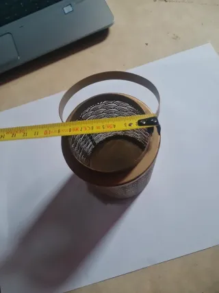 Porta-Vela Decorativo Dourado Aço Inox