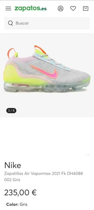 Nike Air Flyknit 2021 Talla 40