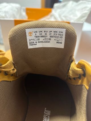 Botas Timberland Beige/Marrón Talla 43