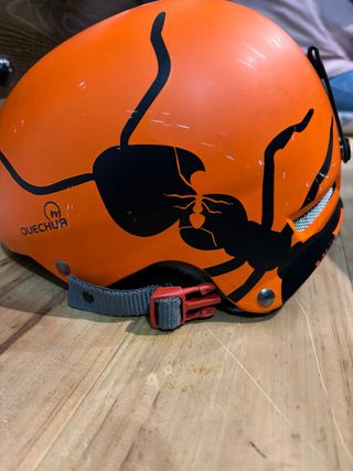 Casco naranja Quechua para Snowboard