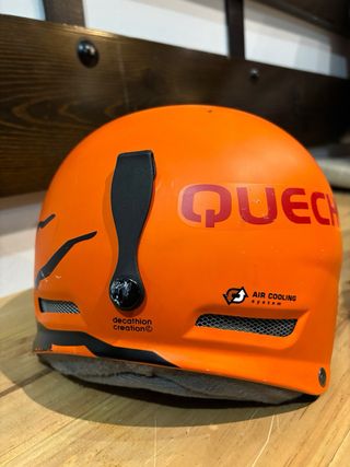 Casco naranja Quechua para Snowboard