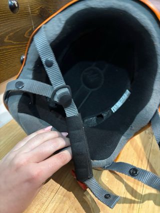 Casco naranja Quechua para Snowboard