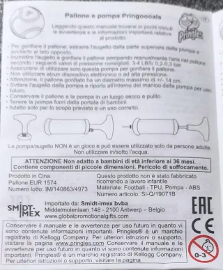 Pallone "Pringoools" Pringles Gonfiabile SCONTATO!