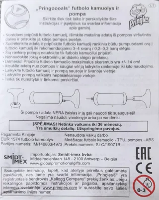 Pallone "Pringoools" Pringles Gonfiabile SCONTATO!