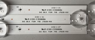 3 TIRAS LED TV Samsung BN96-37622A