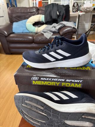 Adidas Cloudfoam Azul Marino Talla 44.5