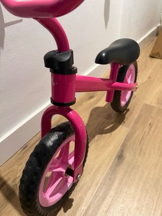 Bicicleta infantil rosa