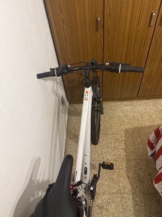 Bicicleta Rockrider Blanca