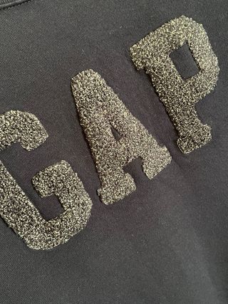 Felpa donna GAP blu con glitter