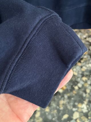 Felpa donna GAP blu con glitter