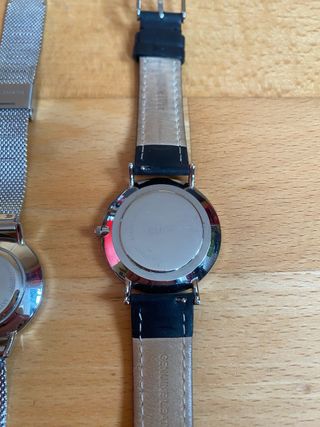 Set 2 Orologi Cluse Argento e Nero