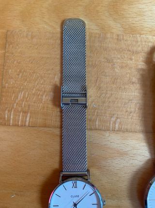 Set 2 Orologi Cluse Argento e Nero