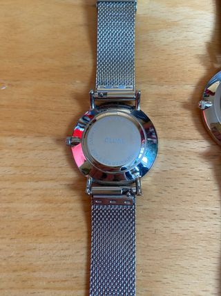 Set 2 Orologi Cluse Argento e Nero