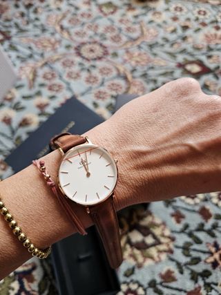 Reloj Daniel Wellington Classic Blanco Marrón