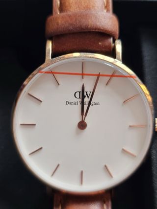 Reloj Daniel Wellington Classic Blanco Marrón