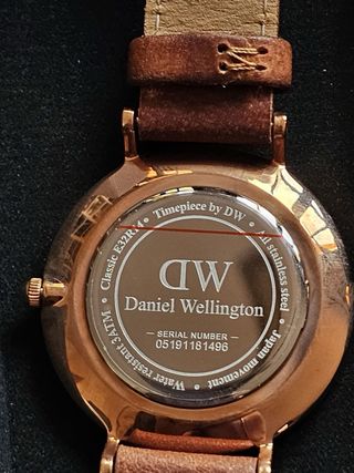 Reloj Daniel Wellington Classic Blanco Marrón