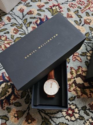 Reloj Daniel Wellington Classic Blanco Marrón