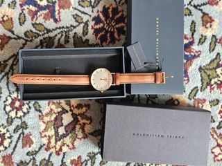 Reloj Daniel Wellington Classic Blanco Marrón