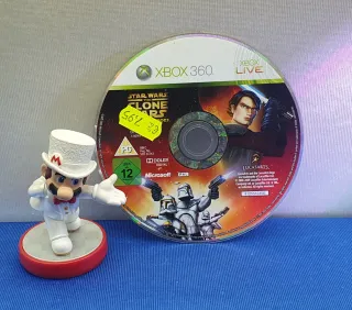 SOLO JUEGO XBOX 360 STAR WARS THE CLONE WARS