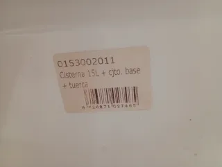 Cisterna alta Fominaya Inodoro