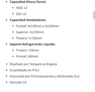 MSI PC Gaming Negro con RGB