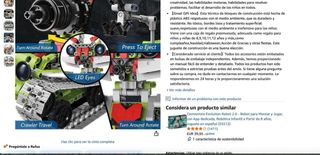 juguete niño 5 en 1 Technic Robot Programable