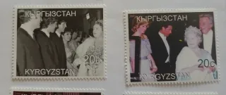 Sellos Reina Isabel II Reino Unido 20c