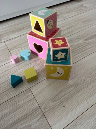 Cubos de madera Mr Wonderful