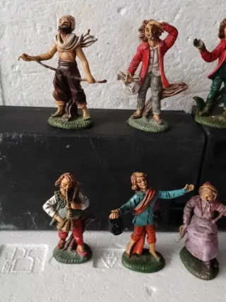 Pastori presepe vintage