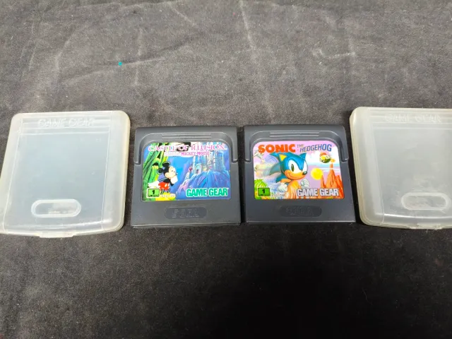 Jogos Sega Game Gear: Sonic & Mickey