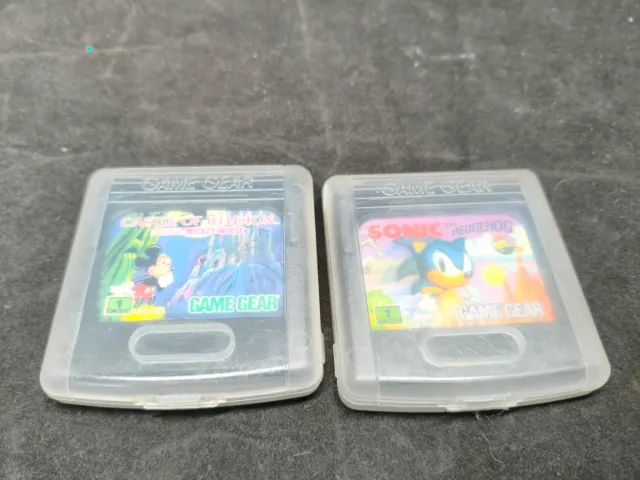Jogos Sega Game Gear: Sonic & Mickey