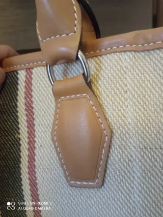 Borsa Longchamp Paris Beige/Marrone