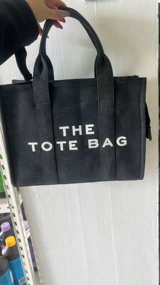 Bolso Tote Negro y marrón