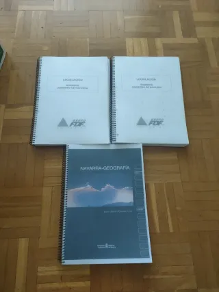 Temario oposición bombero legislación y geografía
