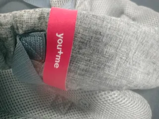 Mochila porta bebés gris
