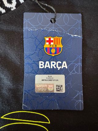Sudadera FC Barcelona 1899 Negra Talla M