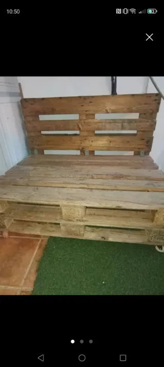 Sofá de Palets de Madera