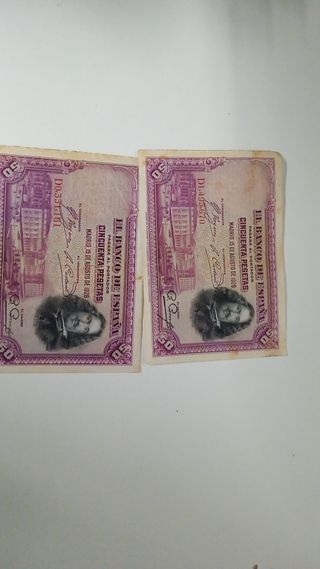 Lote 4 Billetes 10 Pesetas Banco deescucho ofertas