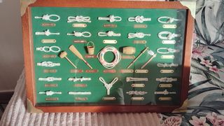 Cuadro decorativo nudos marineros