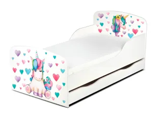 Cama infantil con cajón 140x70